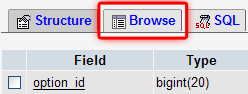 Browse SQL