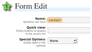 Edit Form Details