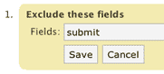 Edit these fields