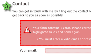 Form Errors