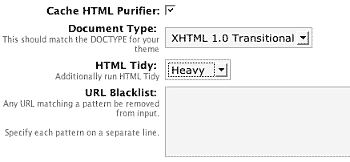 Html Purifier Options