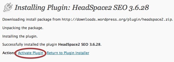 Plugin installed