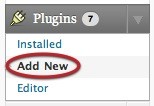 Plugin Menu